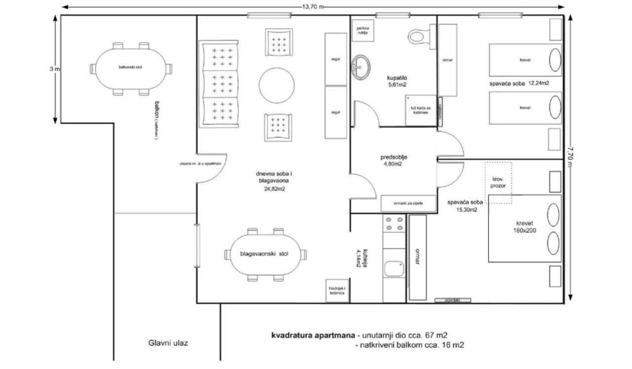 Apartamento Ana Zaglav Exterior foto